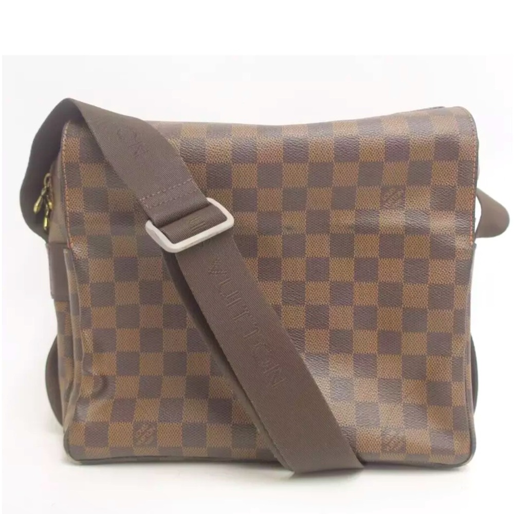Louis Vuitton Brown Checkered Crossbody Bag
